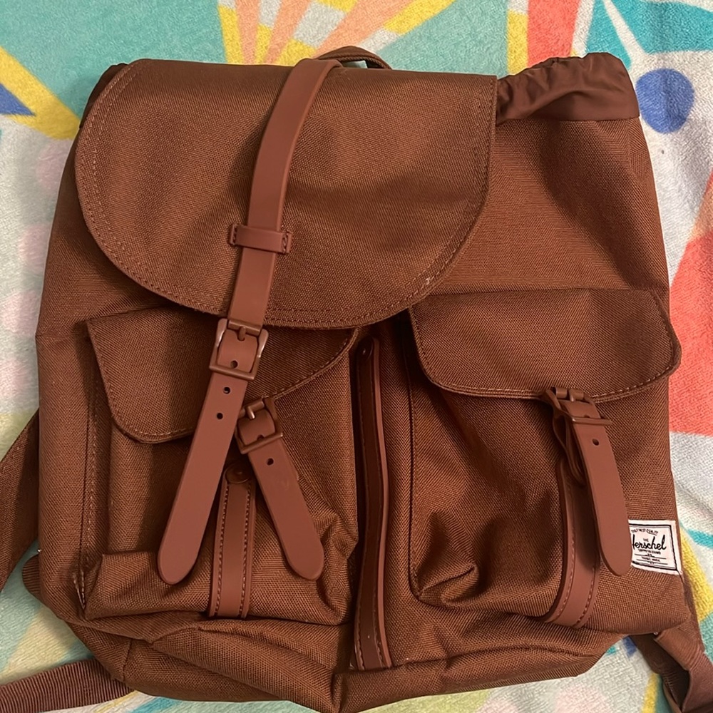 Herschel Dawson backpack saddle brown small 13L